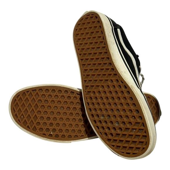 Vans Old Skool Black Canvas Low Top Sneakers Women's Size 9 Skate Classic Stripe - Picture 8 of 8